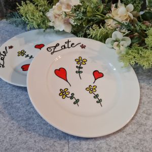 Krožnik za Valentinovo ZATE